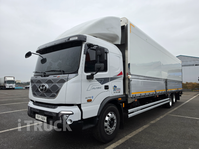 현대 파비스 325 후축 윙바디 13.5톤 오토 - 중고 트럭 매물 이미지