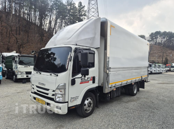 이스즈 엘프 3.5톤 윙바디 슬리퍼캡(더블캡, 크루캡) - 중고 트럭 매물 이미지