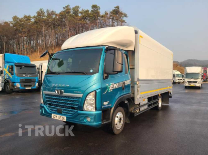 타타대우 더쎈 3.5톤 광폭 윙바디 슬리퍼캡(더블캡, 크루캡) - 중고 트럭 매물 이미지