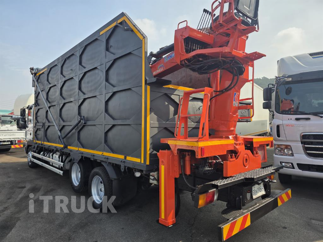 현대 메가트럭 집게차 280 5톤 수동 없음(순정) - 중고 트럭 매물 이미지