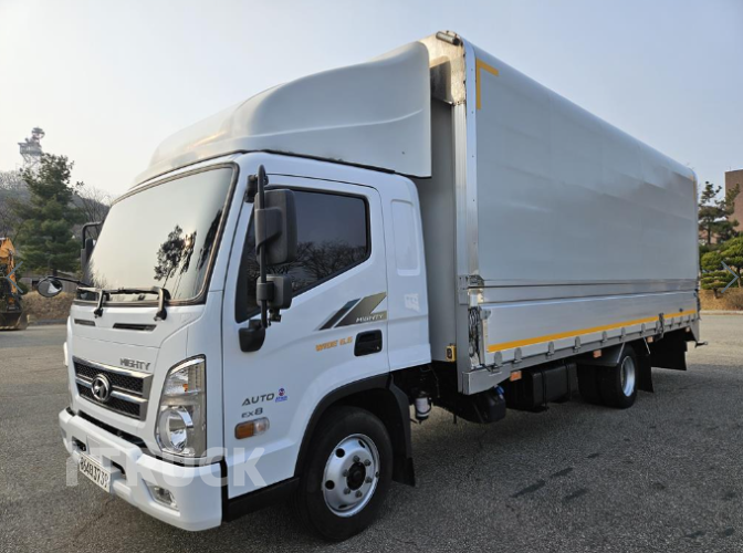 현대 마이티와이드 3.5톤 광폭 윙바디 슈퍼캡 - 중고 트럭 매물 이미지