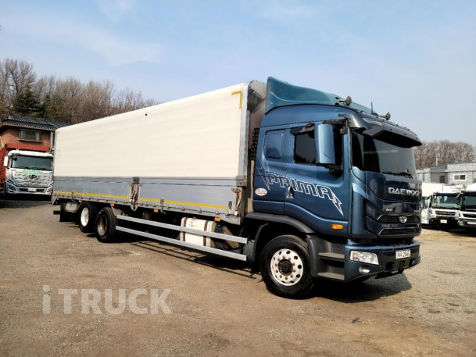 타타대우 프리마 고하중 320 후축 냉장윙 8.5톤 오토 - 중고 트럭 매물 이미지