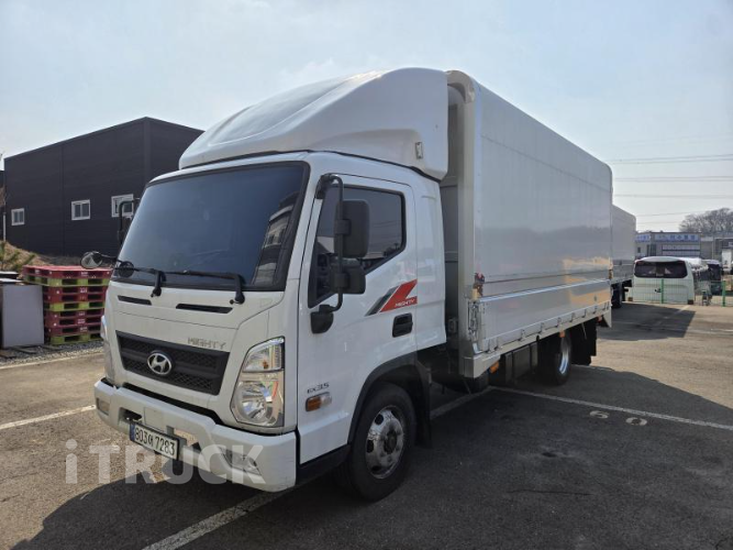 현대 올뉴마이티 3.5톤 광폭 윙바디 슈퍼캡 - 중고 트럭 매물 이미지