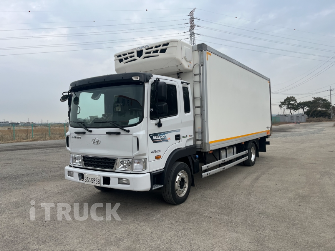 현대 메가트럭 280 단바리 냉동탑 5톤 수동 - 중고 트럭 매물 이미지