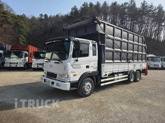 현대 메가트럭 집게차 280 5톤 수동 없음(순정) - 중고 트럭 매물 이미지