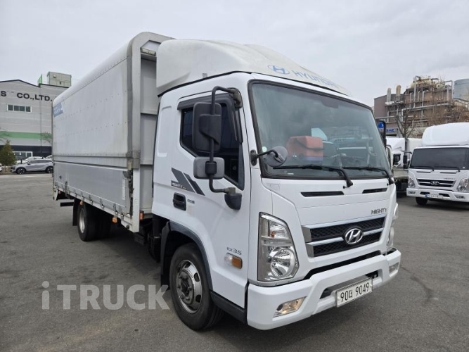 현대 올뉴마이티 3.5톤 윙바디 슈퍼캡 - 중고 트럭 매물 이미지