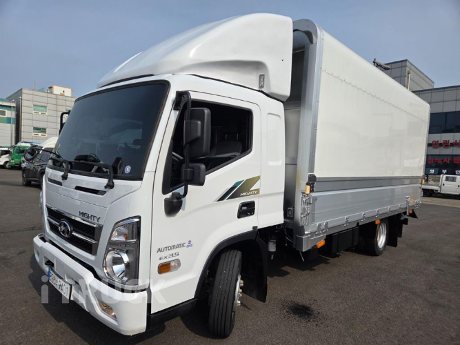 현대 올뉴마이티 3.5톤 광폭 윙바디 슈퍼캡 - 중고 트럭 매물 이미지