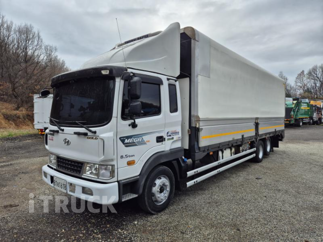 현대 메가트럭 280 후축 냉장윙 5톤 수동 - 중고 트럭 매물 이미지