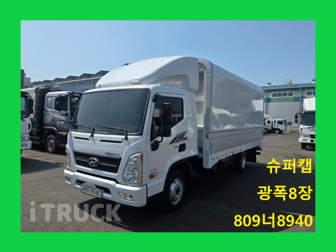현대 올뉴마이티 3.5톤 광폭 윙바디 슈퍼캡 - 중고 트럭 매물 이미지