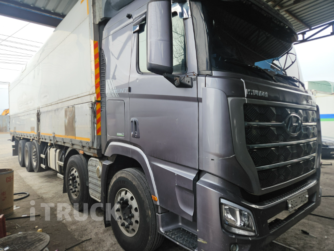 현대 엑시언트 540 앞축 상승윙바디 25톤 오토 리타더 - 중고 트럭 매물 이미지