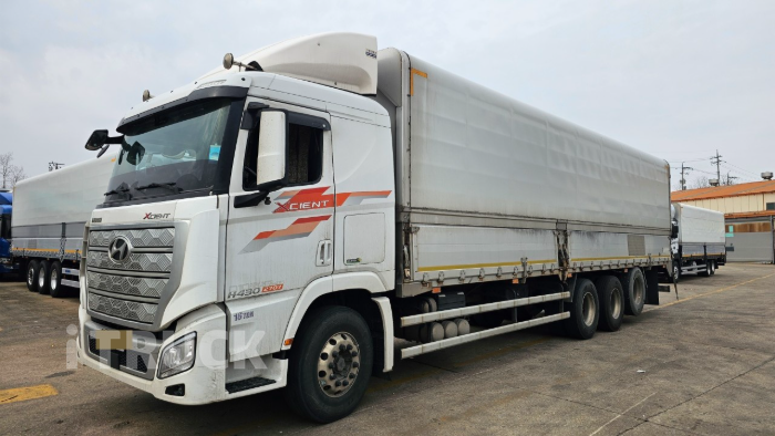 현대 엑시언트 프로 430 후축 윙바디 16톤 오토 - 중고 트럭 매물 이미지