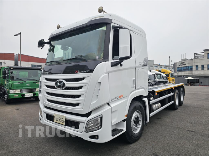 현대 엑시언트 암롤 410 16톤 수동 십바리 - 중고 트럭 매물 이미지