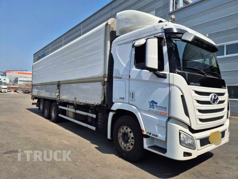 현대 트라고엑시언트 430 후축 윙바디 18톤 오토 - 중고 트럭 매물 이미지