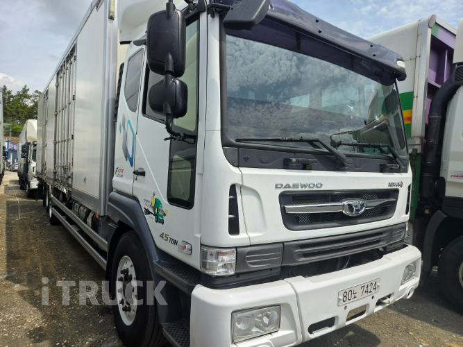 타타대우 노부스 280 후축 냉동탑 4.5톤 수동 - 중고 트럭 매물 이미지