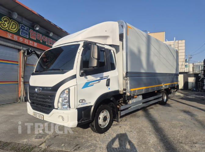 타타대우 더쎈 3.5톤 광폭 윙바디 슬리퍼캡(더블캡, 크루캡) - 중고 트럭 매물 이미지