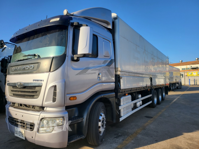 타타대우 프리마 420 후축 윙바디 17톤 오토 - 중고 트럭 매물 이미지