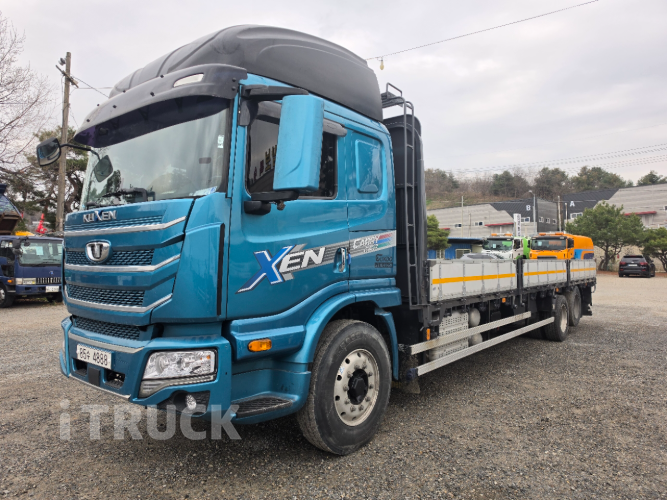 타타대우 구쎈 320 후축 카고 9톤 오토 - 중고 트럭 매물 이미지