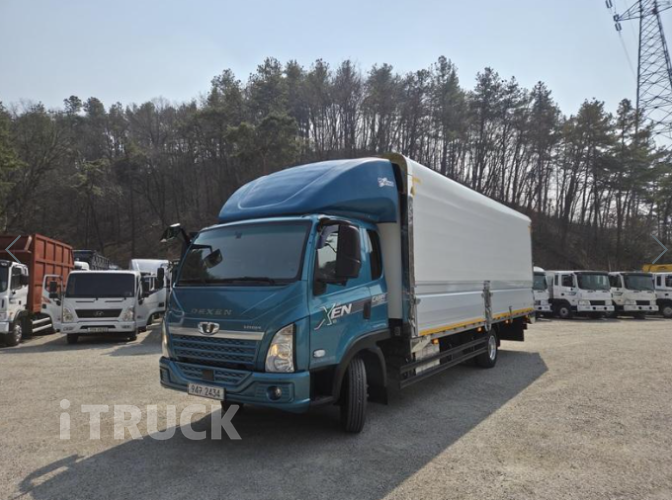 타타대우 더쎈 4톤 광폭 윙바디 슬리퍼캡(더블캡, 크루캡) - 중고 트럭 매물 이미지