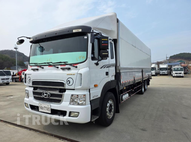 현대 메가트럭 와이드캡 280 후축 윙바디 4.5톤 수동 - 중고 트럭 매물 이미지