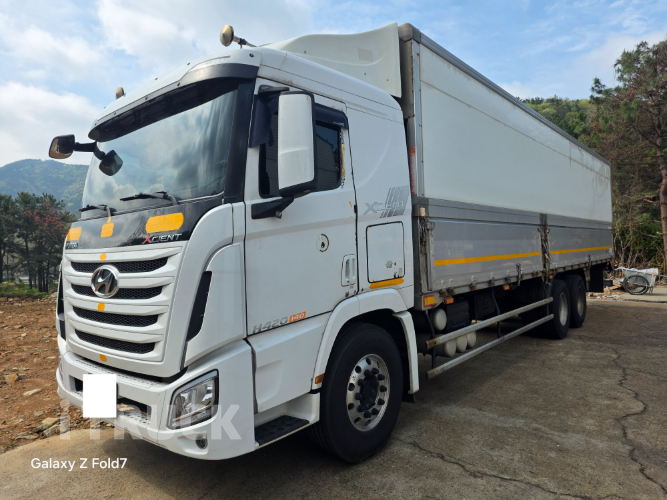 현대 엑시언트 420 십바리 윙바디 14톤 오토 - 중고 트럭 매물 이미지