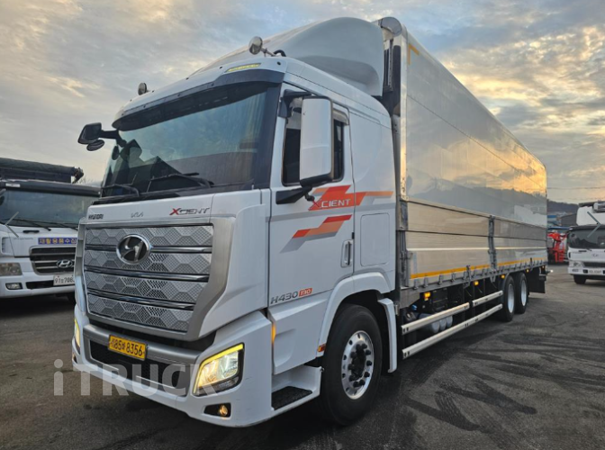 현대 엑시언트 430 단바리 윙바디 14톤 오토 - 중고 트럭 매물 이미지