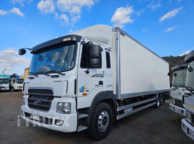 현대 메가트럭 와이드캡 300 단바리 냉동탑 5톤 수동 - 중고 트럭 매물 이미지