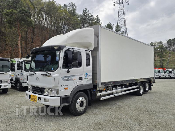 현대 메가트럭 280 후축 냉장윙 4.5톤 수동 - 중고 트럭 매물 이미지