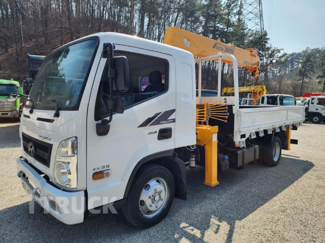 현대 카고크레인 없음(순정) 올뉴마이티 3.5톤 - 중고 트럭 매물 이미지