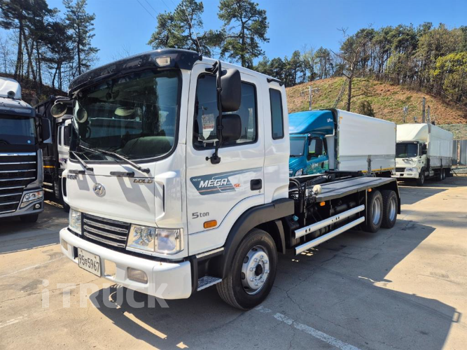 현대 메가트럭 암롤 280 4.5톤 수동 앞축 - 중고 트럭 매물 이미지