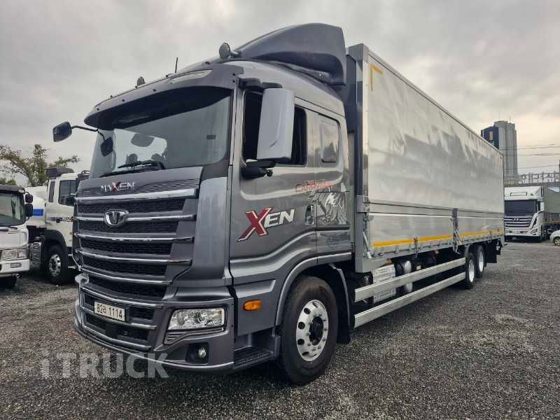 타타대우 맥쎈 320 후축 냉장윙 8.5톤 오토 - 중고 트럭 매물 이미지