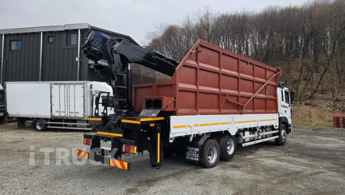 현대 메가트럭 와이드캡 집게차 300 5톤 수동 없음(순정) - 중고 트럭 매물 이미지