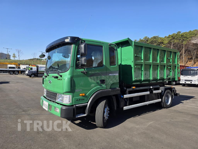 현대 메가트럭 암롤 280 5톤 수동 단바리 - 중고 트럭 매물 이미지