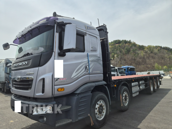 타타대우 프리마 480 후축 카고 24톤 오토 리타더 - 중고 트럭 매물 이미지