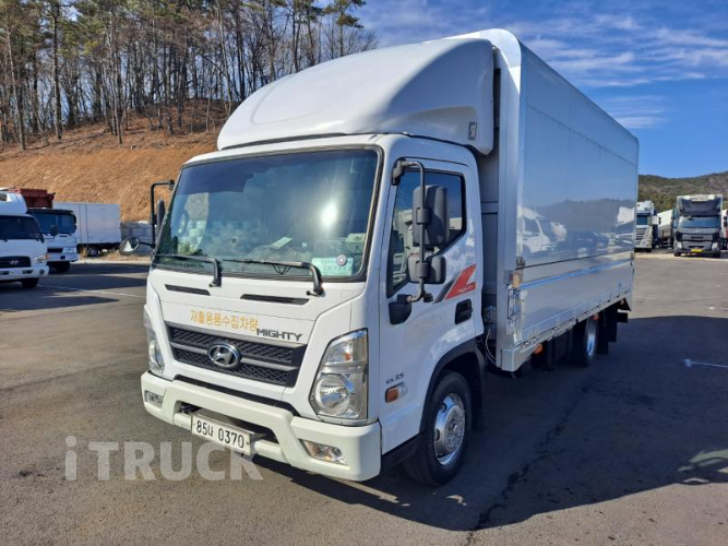 현대 올뉴마이티 3.5톤 광폭 윙바디 일반캡 - 중고 트럭 매물 이미지