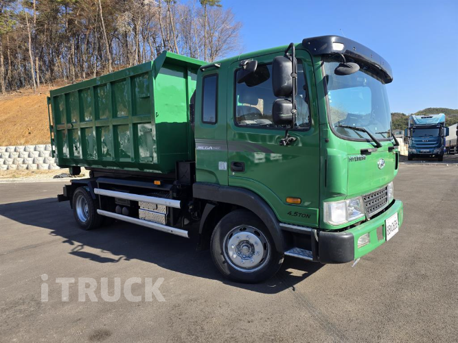 현대 메가트럭 암롤 280 5톤 수동 단바리 - 중고 트럭 매물 이미지