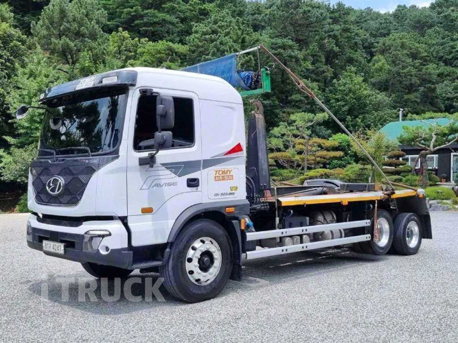 현대 엑시언트 암롤 325 5톤 수동 앞축 - 중고 트럭 매물 이미지