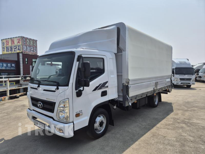 현대 올뉴마이티 3.5톤 광폭 윙바디 슈퍼캡 - 중고 트럭 매물 이미지