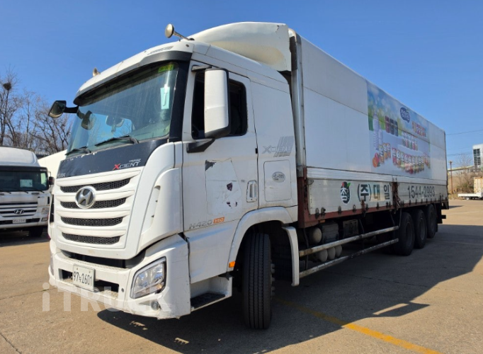 현대 엑시언트 420 후축 윙바디 17톤 오토 - 중고 트럭 매물 이미지