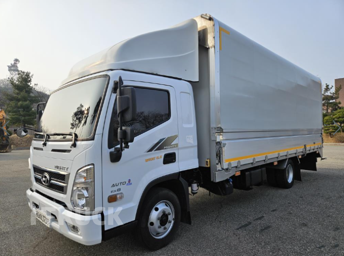 현대 마이티와이드 3.5톤 광폭 윙바디 슈퍼캡 - 중고 트럭 매물 이미지