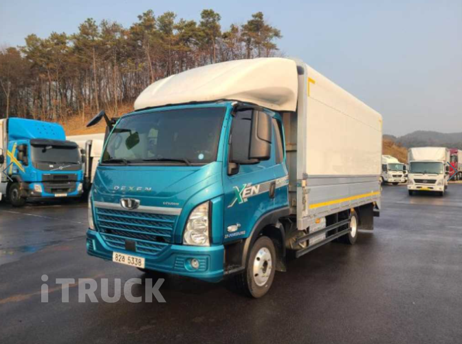 타타대우 더쎈 3.5톤 광폭 윙바디 슬리퍼캡(더블캡, 크루캡) - 중고 트럭 매물 이미지