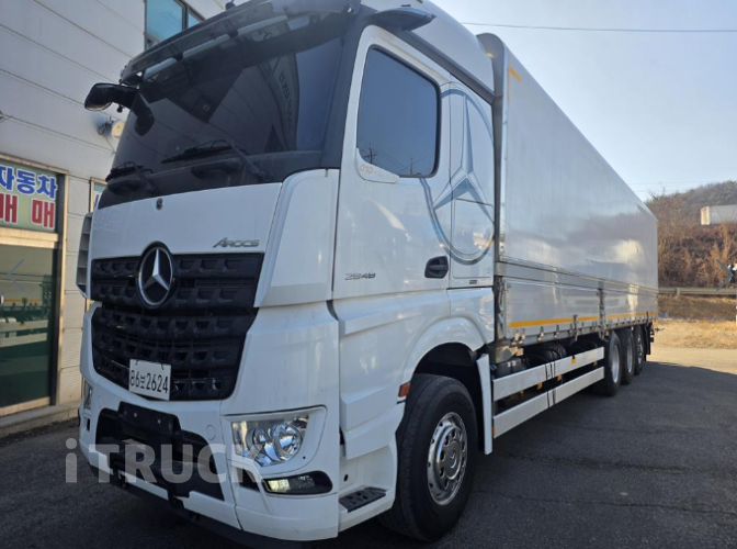 벤츠 아록스 476 후축 윙바디 20톤 오토 - 중고 트럭 매물 이미지