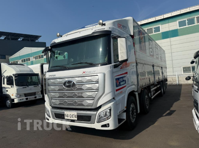 현대 엑시언트 540 후축 윙바디 25톤 오토 - 중고 트럭 매물 이미지