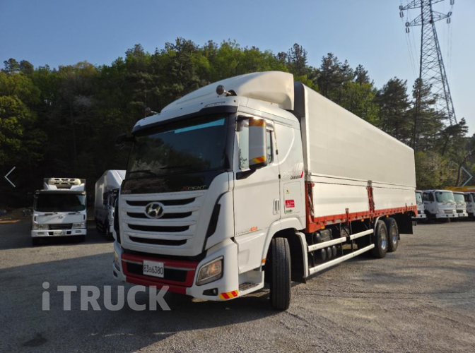 현대 엑시언트 430 단바리 윙바디 14톤 오토 - 중고 트럭 매물 이미지