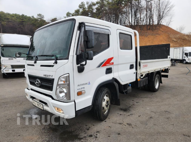 현대 올뉴마이티 2.5톤 카고 더블캡 - 중고 트럭 매물 이미지