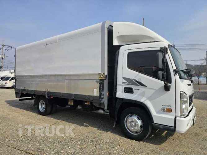 현대 올뉴마이티 3.5톤 광폭 윙바디 일반캡 - 중고 트럭 매물 이미지