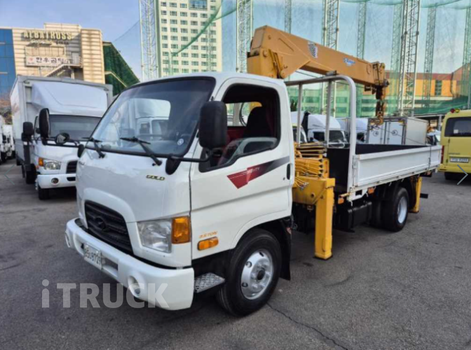 현대 카고크레인 수산중공업 이마이티 3.5톤 - 중고 트럭 매물 이미지