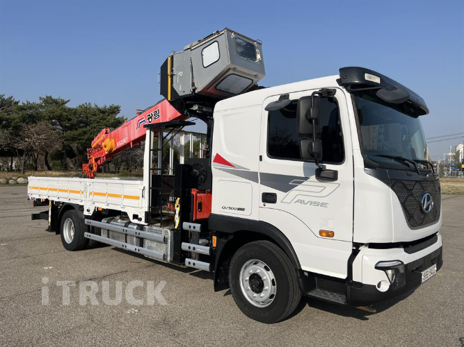 현대 카고크레인 없음(순정) 파비스 2톤 - 중고 트럭 매물 이미지