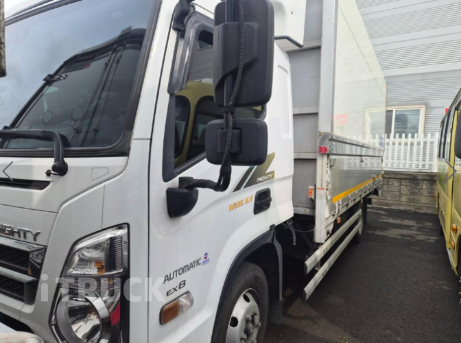 현대 마이티와이드 3.5톤 윙바디 슈퍼캡 - 중고 트럭 매물 이미지