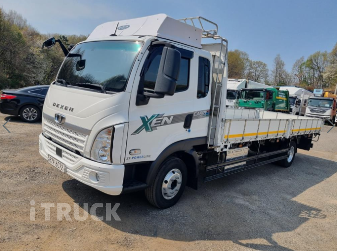 타타대우 더쎈 4톤 광폭 카고 슬리퍼캡(더블캡, 크루캡) - 중고 트럭 매물 이미지