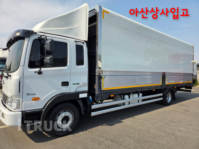 현대 메가트럭 280 단바리 윙바디 5톤 수동 - 중고 트럭 매물 이미지